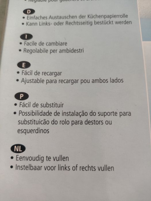 Porta rolo de cozinha