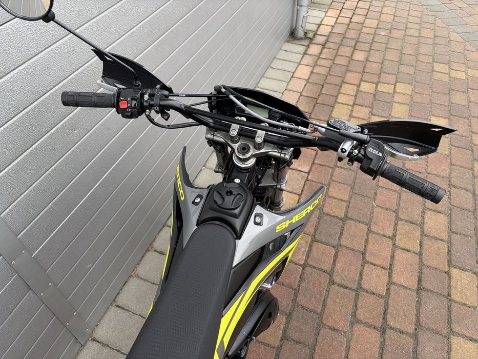 Sherco 50 SM-R 2025r Jak nowe! FLUO Supermoto sherco 50 am6 cross 50cc