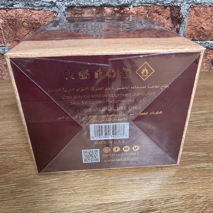 Perfumy Lattafa Khamrah Dukhan EDP 100 ml – Nowe folia
