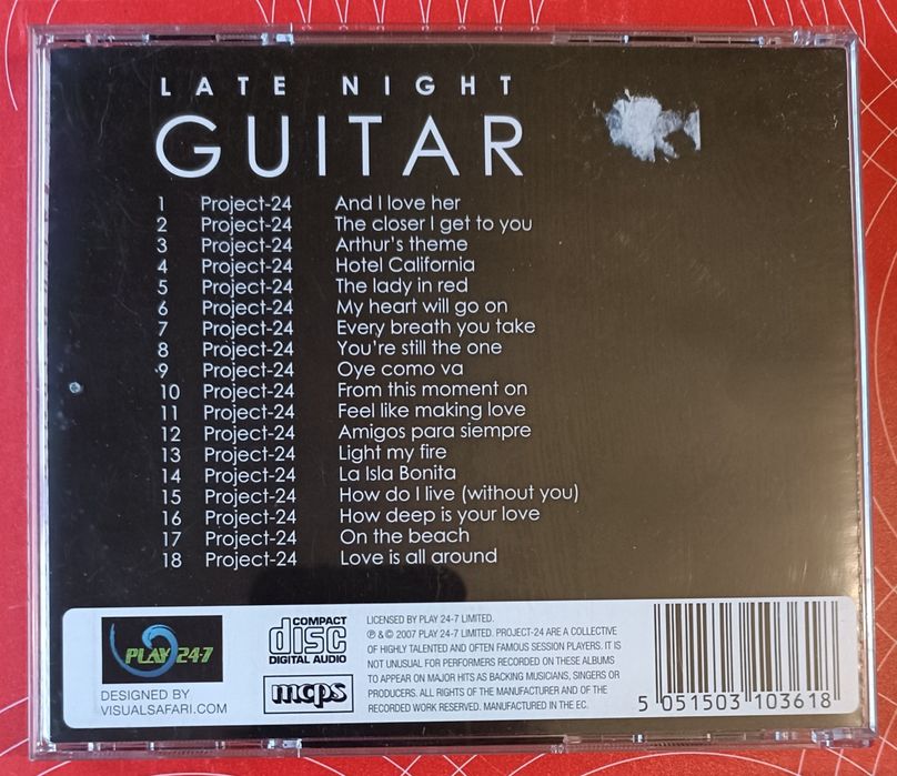 CD ,-  Late night Guitar