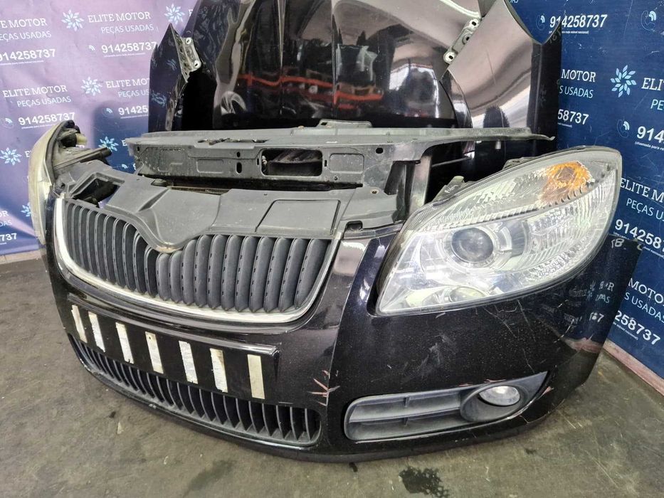 Frente completa usada SKODA FABIA 2009 II capot parachoques oticas gua