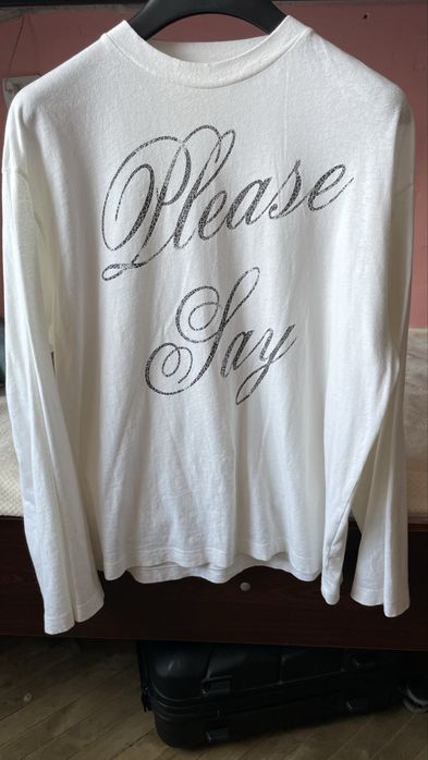 Білий лонг Acne Studios