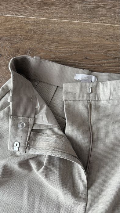Бежеві брюки H&M
