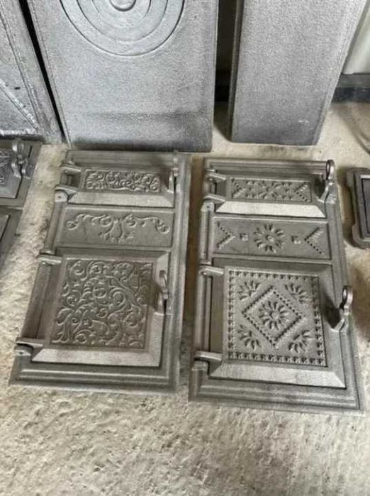 Колосник, шибер, чавунна плита, кутники, кочерга — деталі для печі