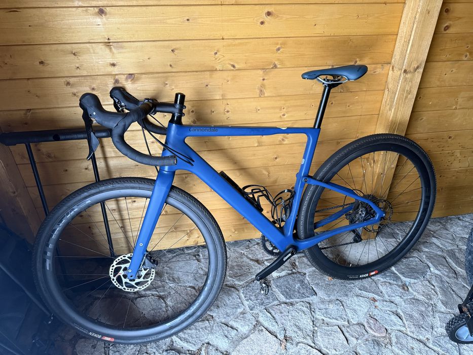 Cannondale Topstone Carbon  Rozmiar M 5/ koła Evanlite carbon/ opony IRC Boken 700x40C