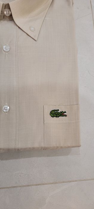 Koszula Lacosta, wyprodukowana we Francji