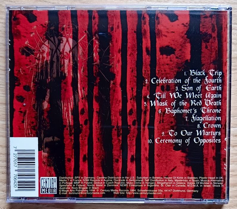 Samael - Ceremony Of Opposites CD