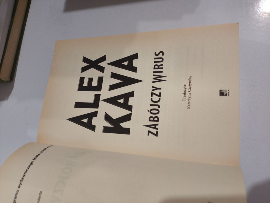Alex Kava Zabójczy wirus