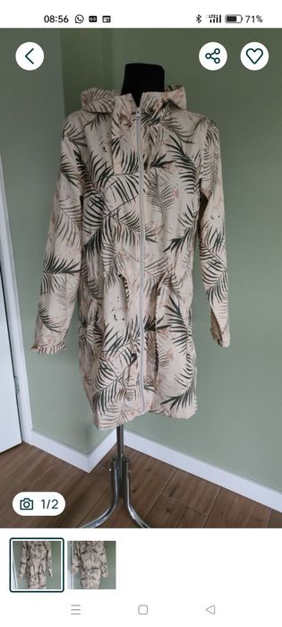 Parka wiatrówka L/XL+szalik letni gratis