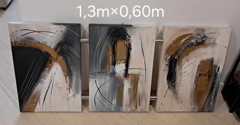 Quadro com 3 telas