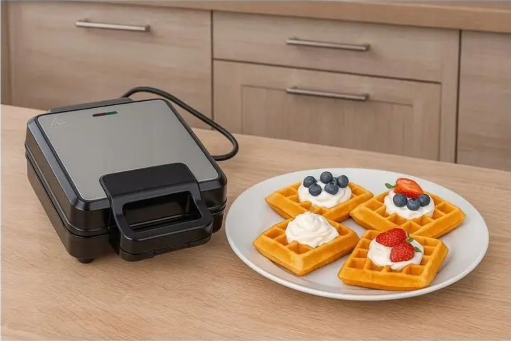 Gofrownica 2200W – chrupiące gofry jak z kawiarni