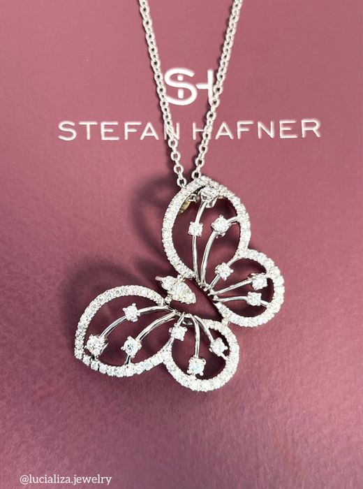 Золотий Підвіс Stefan Hafner Оригінал з діамантами кольє