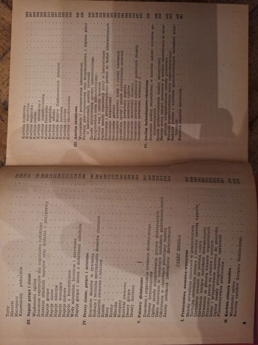 Hebda/Głowacka – Technologia gastronomiczna cz.1 i 2 WSiP 1979/1982
