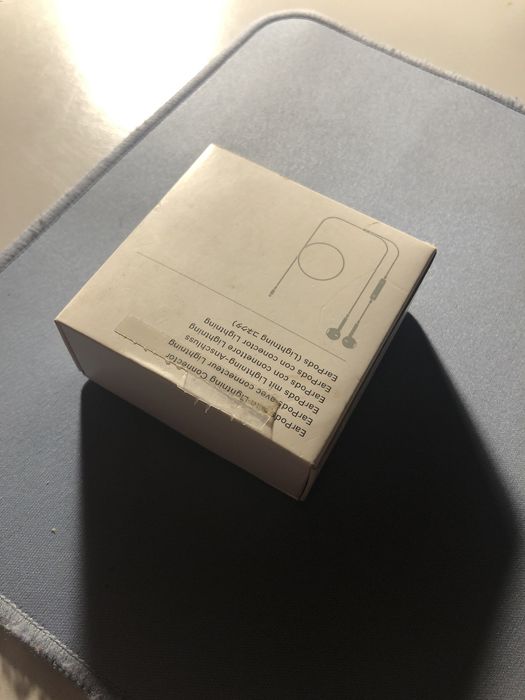 Caixa de Ear Pods Original (Lightning) (Vazia)