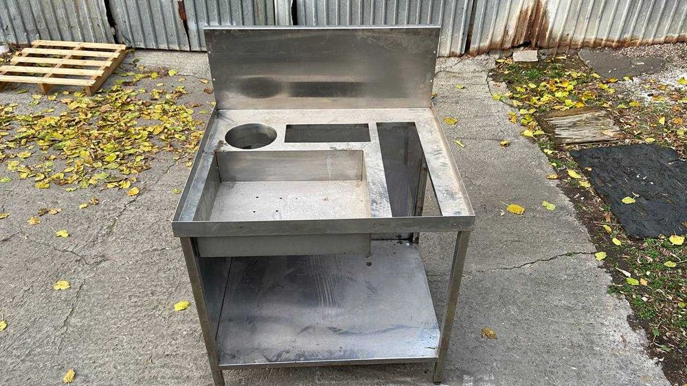 Б/у разделочные столы из нержавеющей стали для общепита кафе ресторана