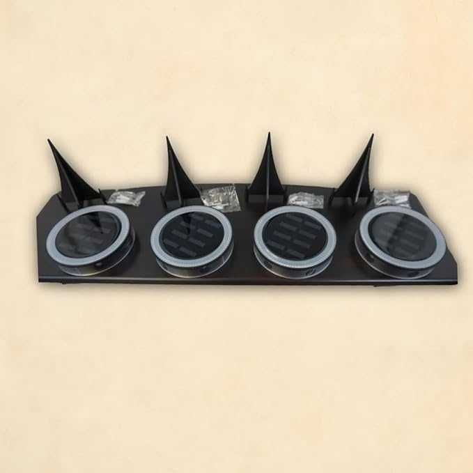 5x Oświetlenie Zewnętrzne AURUM Zasilane Energią Słoneczną do Ogrodu