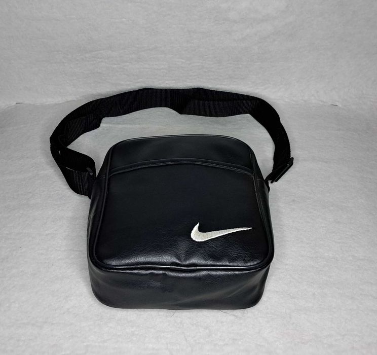 Мужская сумка экокожа на длинной ручке