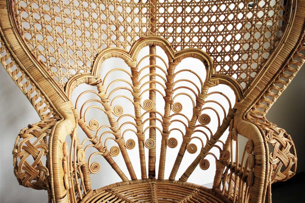 Cadeira Rattan Peacock