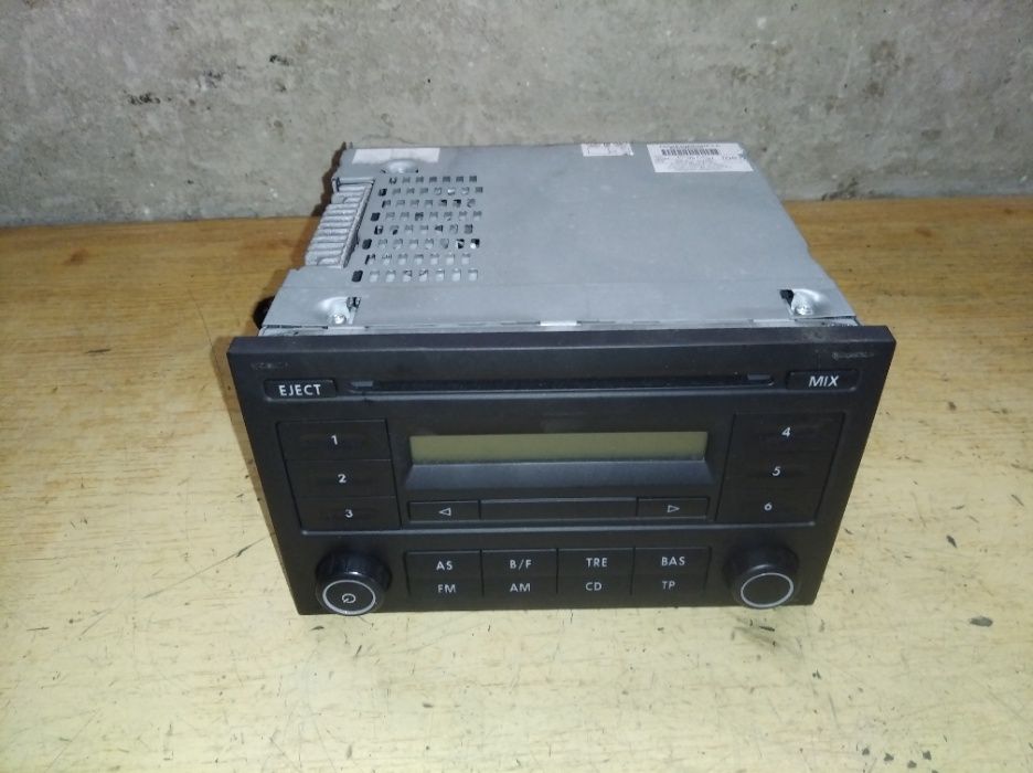 Vw Polo Fox radio RCD200 5Z0.035.152B i inne