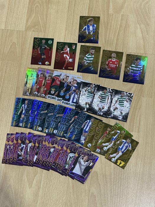 Lote de cartas idolos Panini