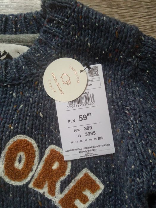 Nowy sweterek Reserved