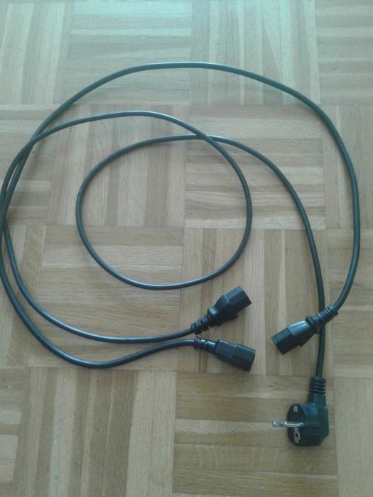 Кабель живленна подвійний