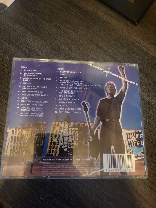 CD Duplo Roger Waters - In The Flesh (Edição 2CD)