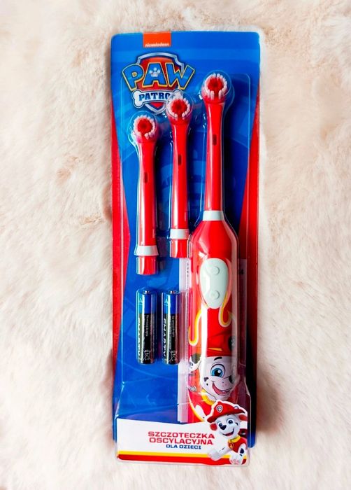 Szczoteczka oscylacyjna dla dzieci Psi Patrol, firmy Paw Patrol