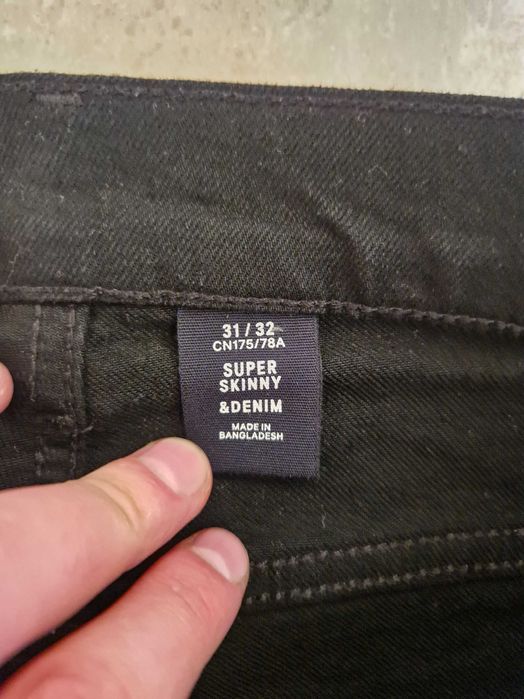 Jeansy męskie H&M