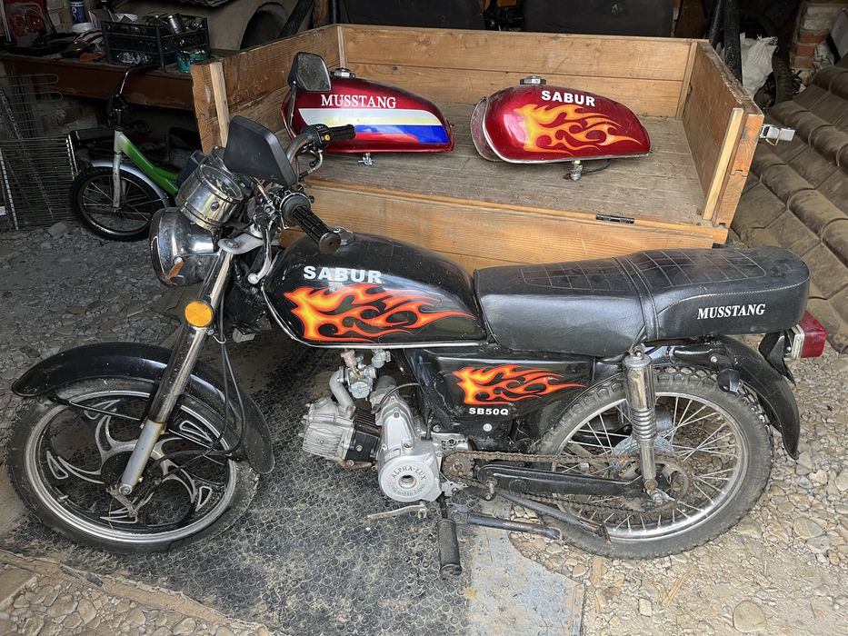Продам мотоцикл Альфа Сабур мустанг