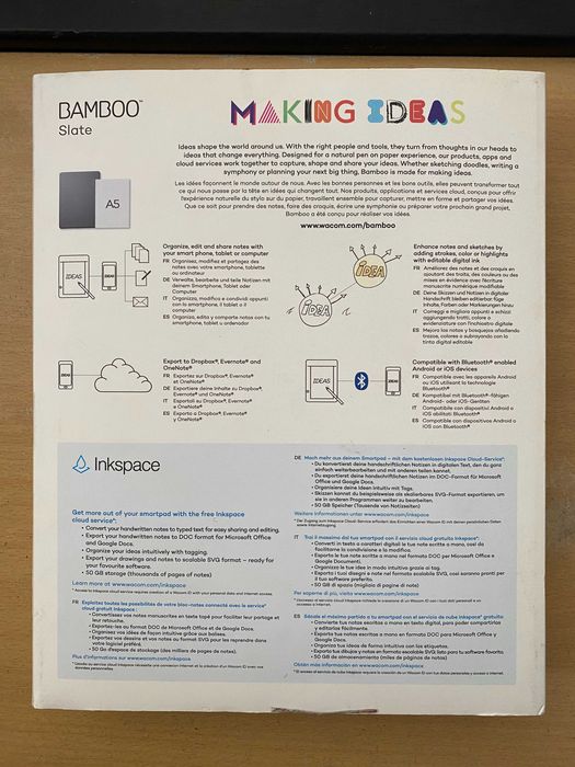 Mesa Digitalizadora Wacom Bamboo Slate