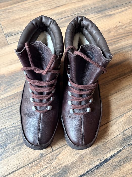 Super buty zimowe Isba Montana skóra cielęca, wełna