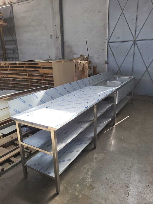 Bancada em aço inox64365341291906121