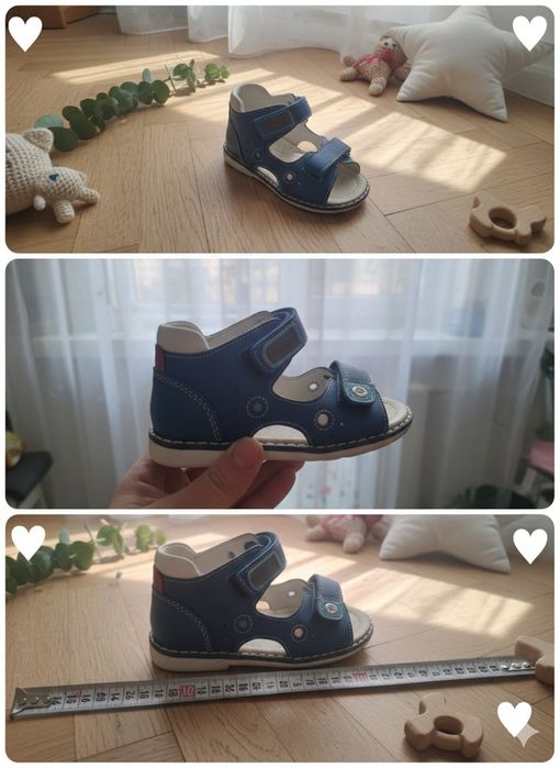 Дитячі ортопедичні сандалі «Шалунішка Ортопед», розмір 20 (устілка 13