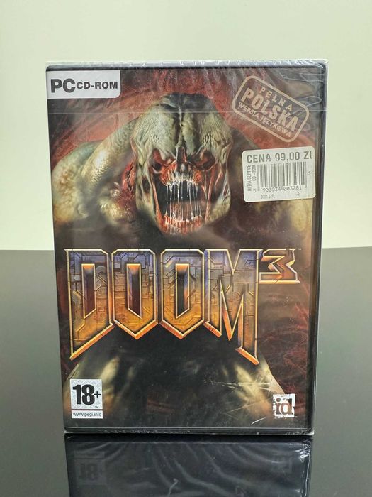 Doom 3 PC Polskie Wydanie Premierowe Nowe - FOLIA! Unikat!!!