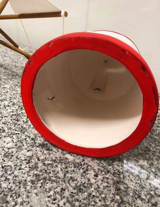 Moinho Decorativo de Cerâmica