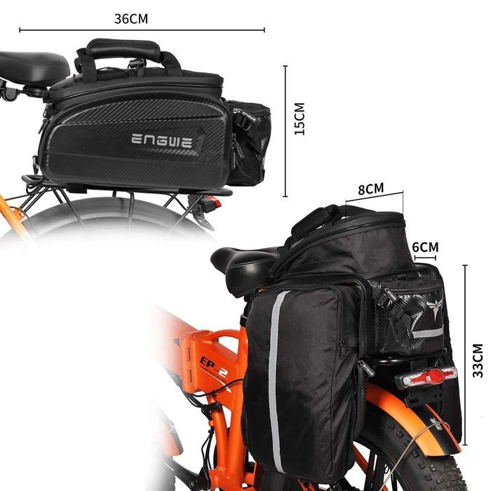 Torba na tył ENGWE Big Bag 17-35L Torba 35 l