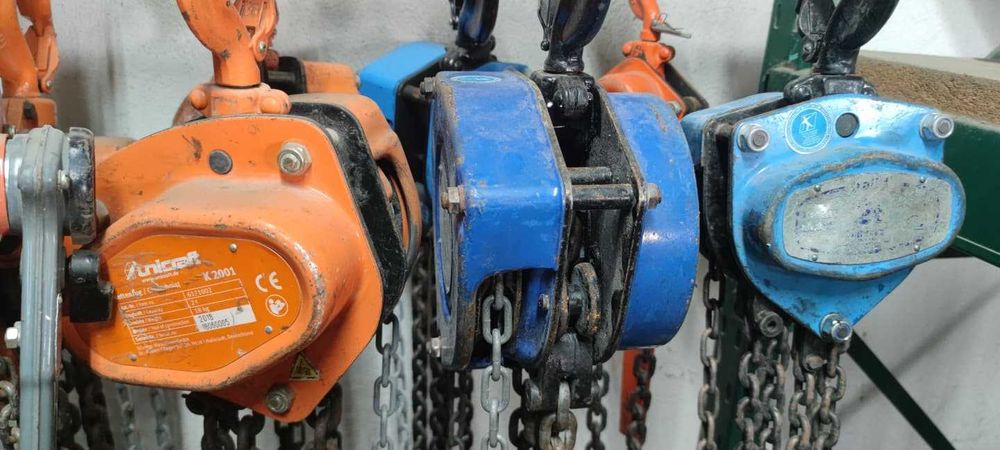 Diferenciais várias tonelagens e Macacos hidráulicos e de cremalheira