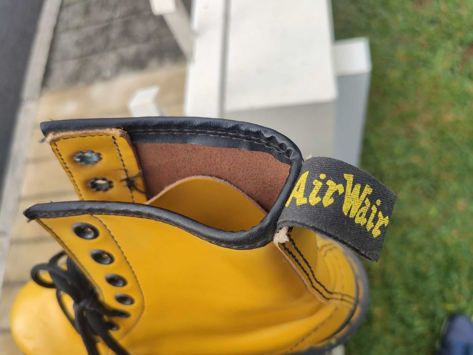 Botas Air Wair Amarelas