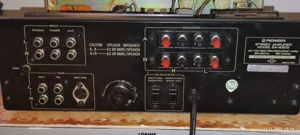 PIONEER SA 5300. Wzmacniacz, Muzykalny