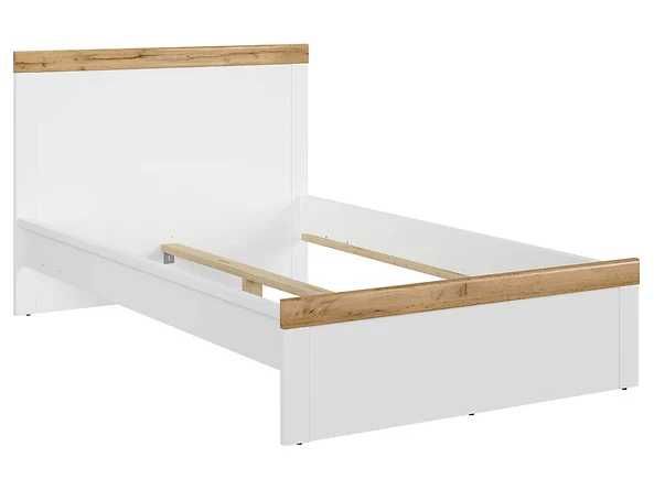 Sprzedam Łóżko Holten 120x200 Białe Wraz z Stelażem Okazja Polecam