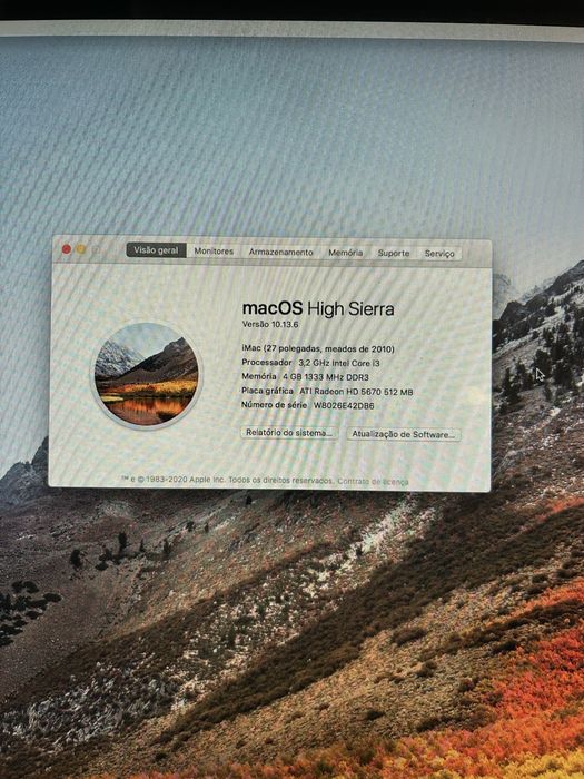iMac 27” ótimo estado