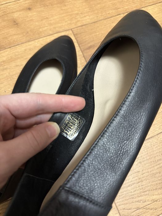 Шкіряні Лофери мюлі балетки max mara massimo dutti enzo bertini