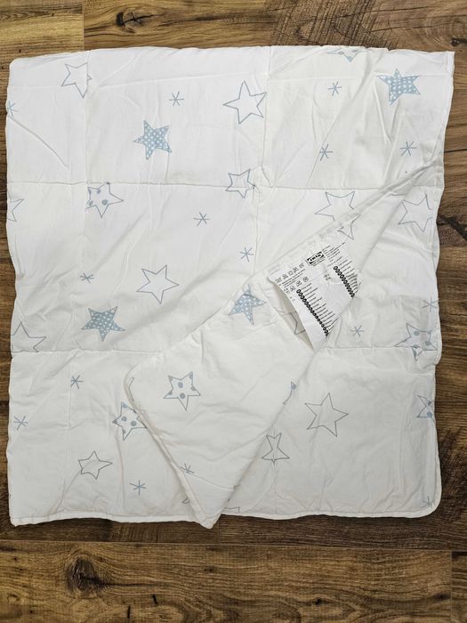 Pościel kołdra Ikea dziecięca Len Stjarna 125x110 cm + FANTASIDJUR