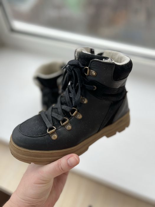 Черевики зимові дитячі wheat 33 розмір. Взуття wheat