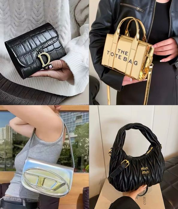 Распродажа Новая Сумка Миу-Миу Клатч Дизель Сумочка Тоте Кошелек Диор