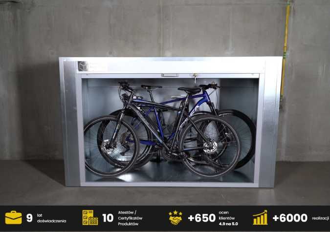 szafa garażowa, box garażowy, boksy garażowe, box rowerowy, ITB/PPOŻ
