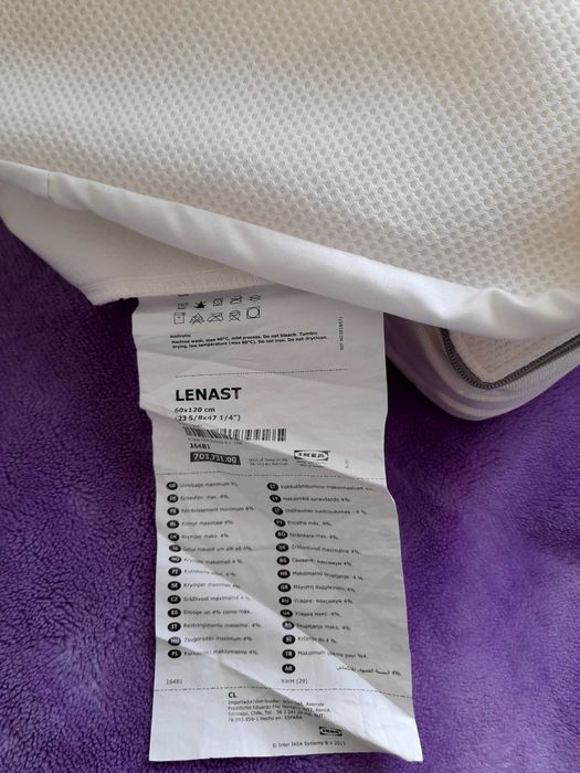 Łóżeczko z materacem Ikea
