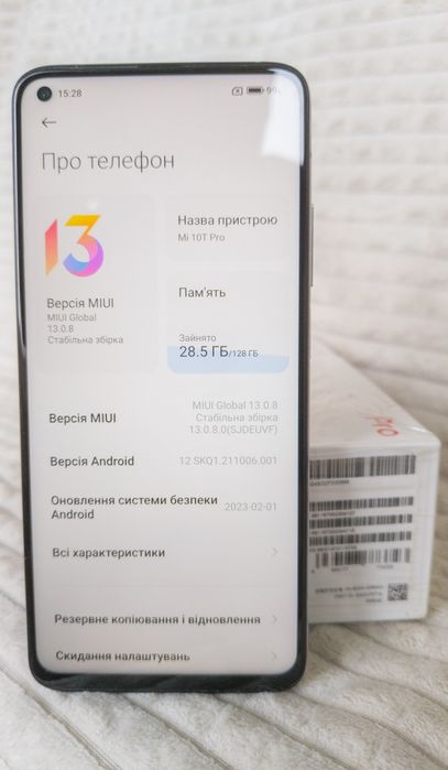 Xiaomi Mi 10T Pro 8/128 смартфон IPS екран відмінний стан комплект