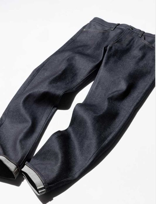 Uniqlo (Япония) Селвідж (selvedge) стрейч джинсы (Slim Fit) 31x34